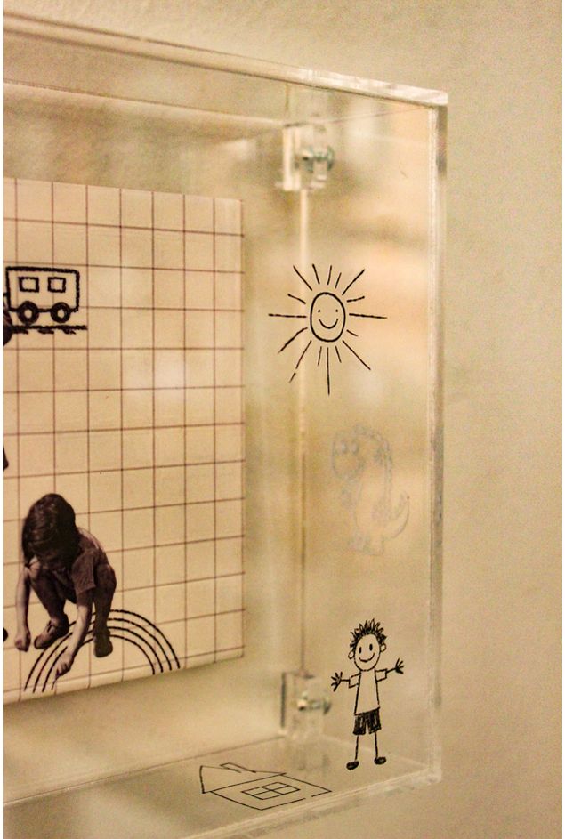Quadro Acrilico Desenhando a Parede Greghi Design -4-